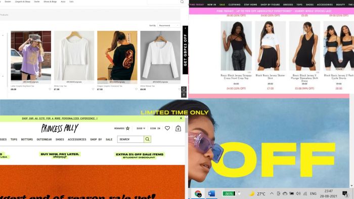 Websites similar to fashion nova